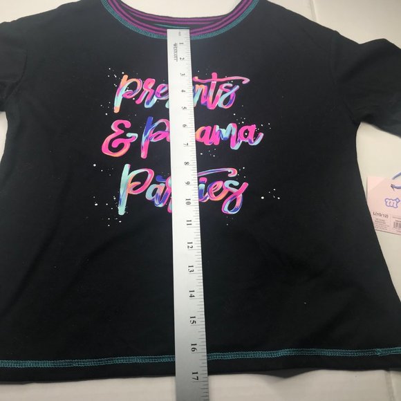 More Than Magic Girl's Short Sleeve Top Presents & PJ Parties Large 10-12 New - Picture 11 of 12